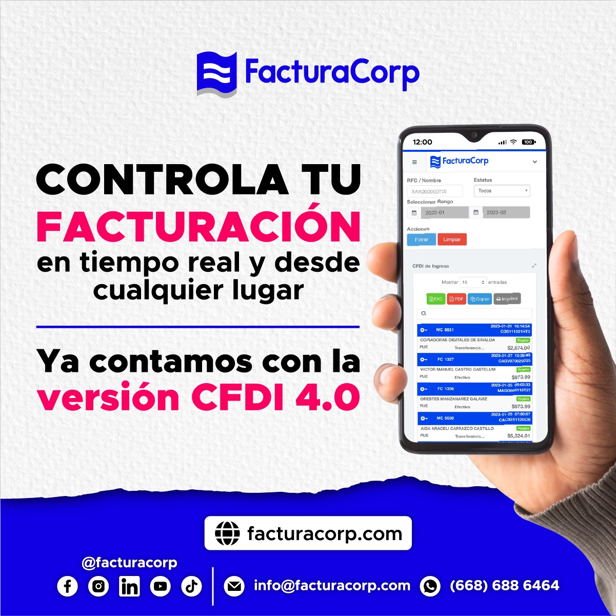 Publicidad - Factura Corp